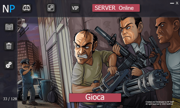 French GTA RP Server Launcher